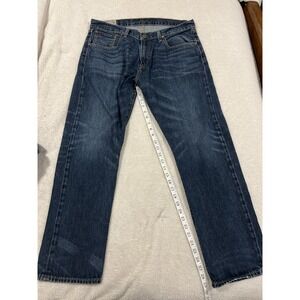 Vintage Men's Polo Ralph Lauren Hampton Straight Selvedge Jeans Size‎ 34x30 Blue